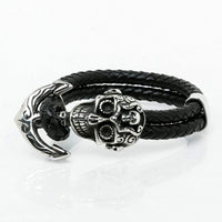 Bracelet Viking terreur des marins en cuir