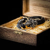 Bracelet Bracelet Viking terreur des marins en cuir dans sa boite