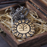 Collier de l'arbre de vie Yggdrasil