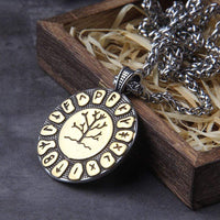 Collier de l'arbre de vie Yggdrasil