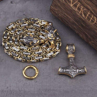 Collier Viking Loup - Sköll et Hati