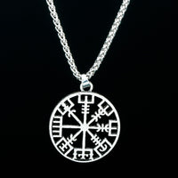 Collier Viking Boussole du Vegvisir