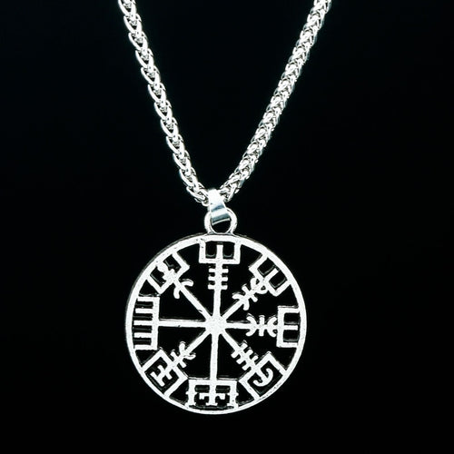 Collier Viking Boussole du Vegvisir