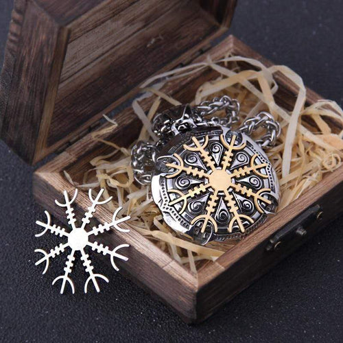 Talisman de protection Viking - acier inoxydable
