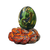Œuf de Dragon - Résine Transparente