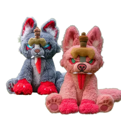 Peluche du loup Fenrir