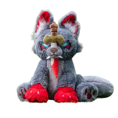 Peluche du loup Fenrir