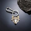 Porte-clés Viking Masque de Fenrir Doré Mix Gold - Odins Hall