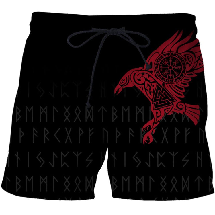 Short Viking - Corbeau Rouge Sang