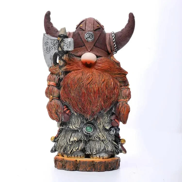 Statue grand guerrier viking