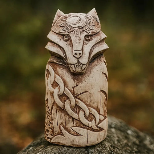 Statuette loup Fenrir - Odins Hall
