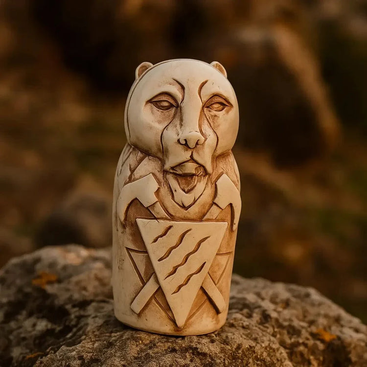 Statuette nordique de l'ours