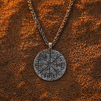 Talisman runique viking en acier inoxydable