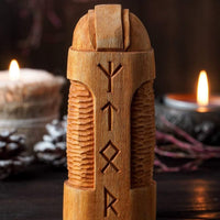 Statue en bois de Thor
