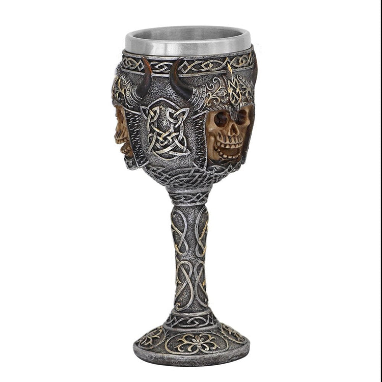 Verre Viking \"Calice du Guerrier Éternel\"