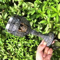 Verre Viking \"Calice du Guerrier Éternel\"