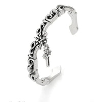 'Votre vie dépend de vous'' - Bracelet acier inoxydable
