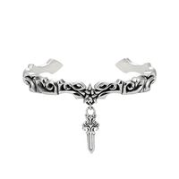 'Votre vie dépend de vous'' - Bracelet acier inoxydable