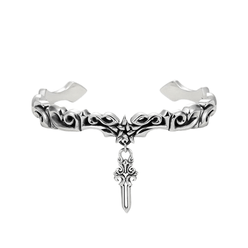 'Votre vie dépend de vous'' - Bracelet acier inoxydable
